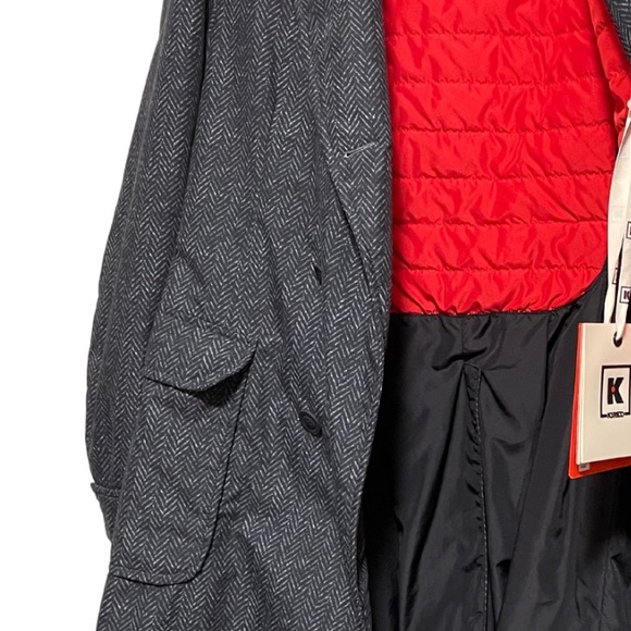 BRAND NEW Kired Kiton Arno Double Breasted RARE Coat Jacket NWT - Picture 5 of 9